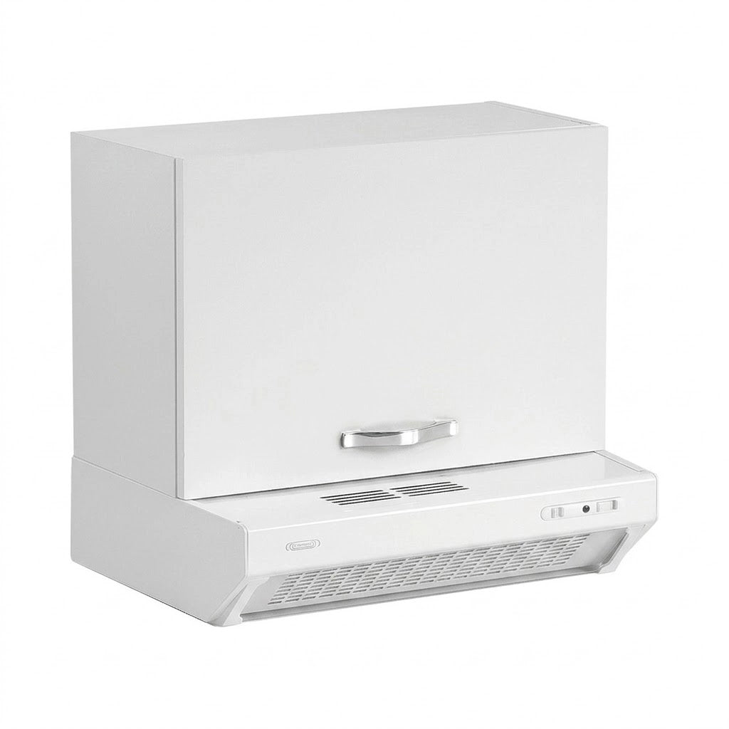 MOBILE SOPRACAPPA PER CUCINE COMPONIBILI L.60 x P.32 x H.49. - col. bianco  - LINEA AZZURRA