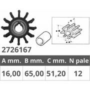 GIRANTE UNIVERSALE UNIVERSAL IMPELLER