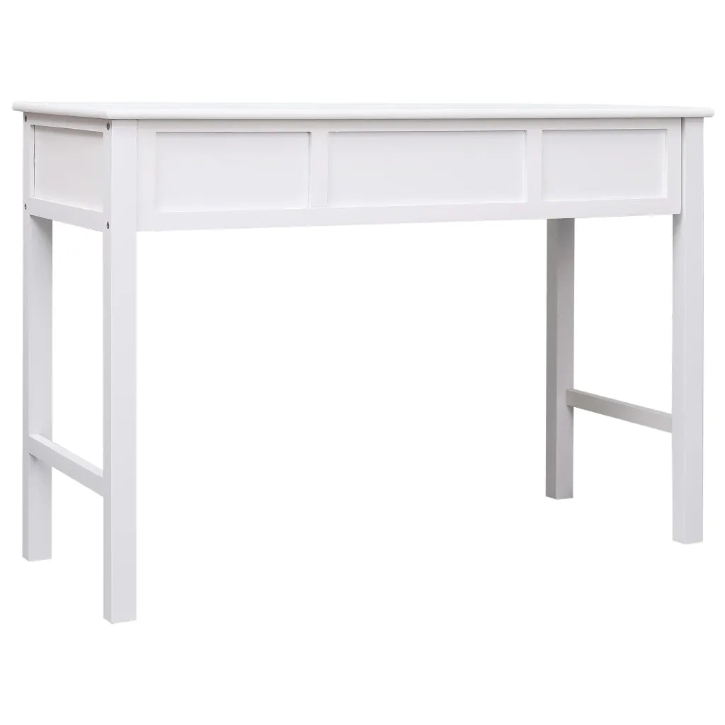 Scrivania Bianca 110x45x76 cm in Legno cod mxl 64357
