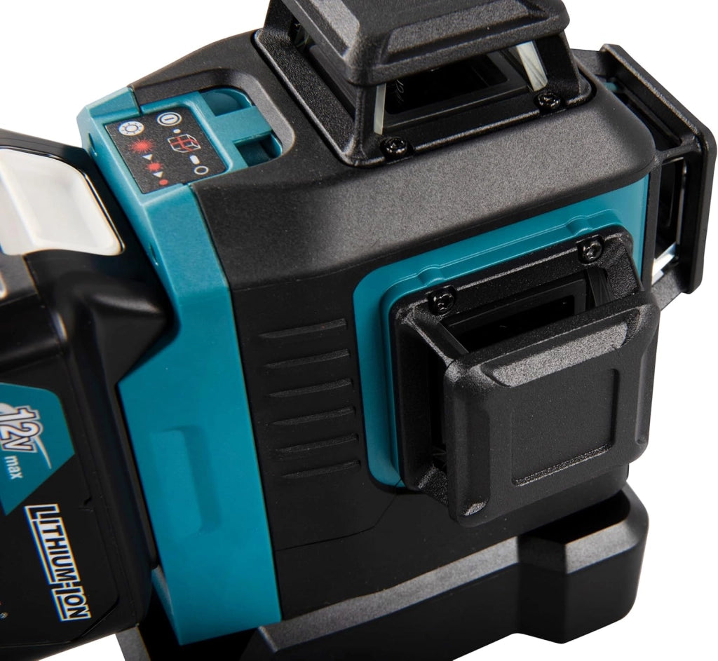 Makita SK700D 12V max CXT Lithium-Ion Cordless Self-Leveling 360° 3-Plane Red Laser, Class II, 635 nm, 2 mW, Tool Only
