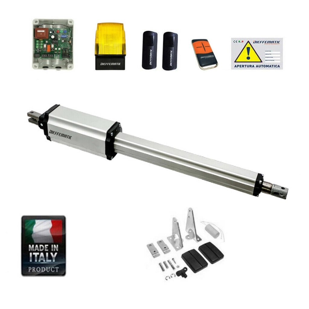 KIT AUTOMAZIONE PM CORSA 400 MONO 1 ANTA CANCELLO 230V REVERSIBILE AUTOMATISMO