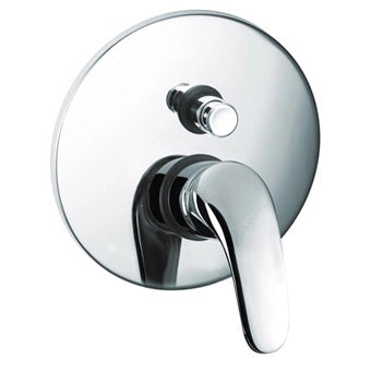 MONOCOMANDO INCASSO DOCCIA CON DEVIATORE SERIE DESIA- Cromo- EUROR- pezzi 1