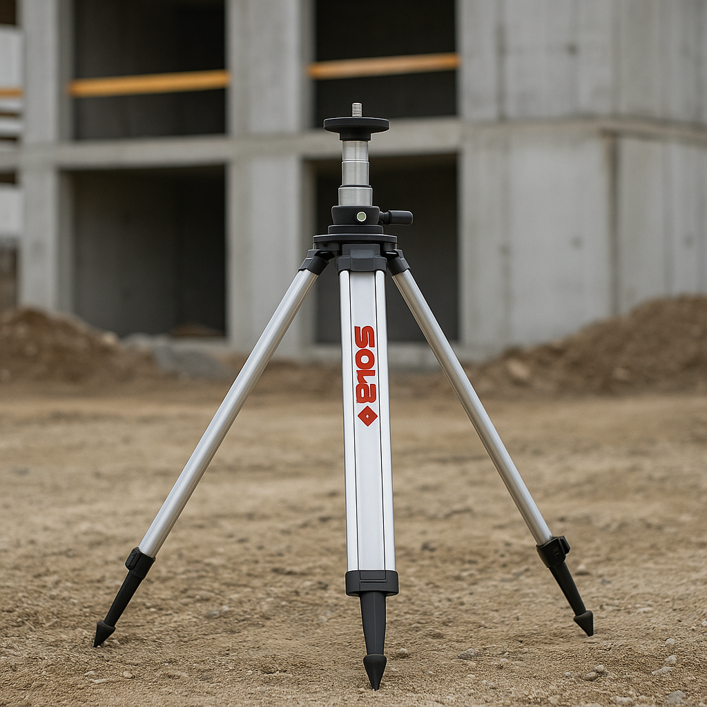 Treppiedi telescopico tst alluminio anodizzato regolabile filettatura 5/8