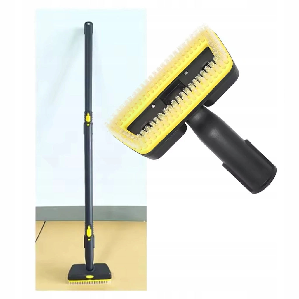 Spazzola Manuale Rettangolare di Ricambio compatibile con Pulitori a Vapore Kärcher SC1–SC5 – Montaggio Click