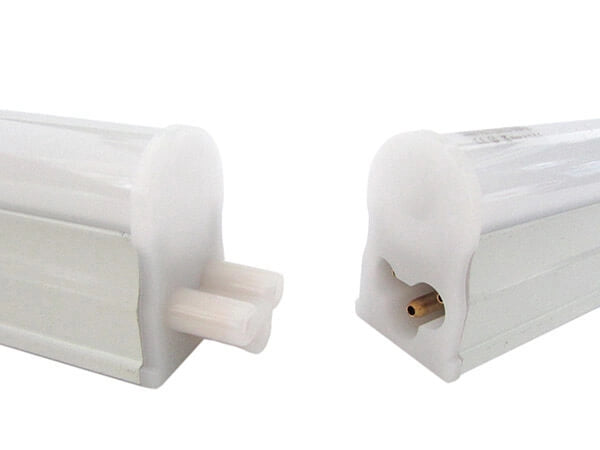 Plafoniera Tubo Led T5, Regletta Led 30cm 4W 220V Bianco Caldo