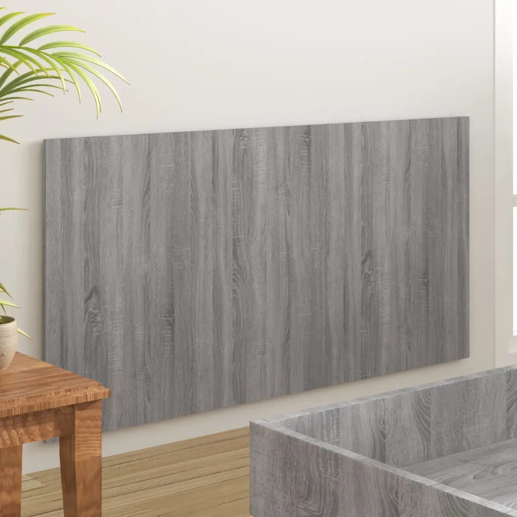 Testiera Letto Grigio Sonoma 160x1,5x80 cm Legno Ingegnerizzato 816974