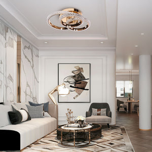 Lampada Da Soffitto Led Ms013-c Rose Gold