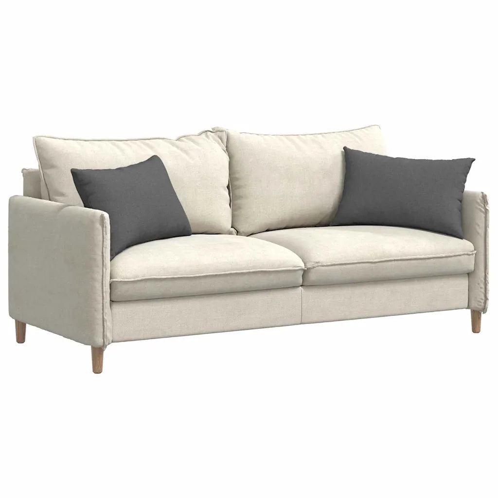 Cuscini da Divano 2 pcs Grigio scuro 60 x 40 cm Tessuto