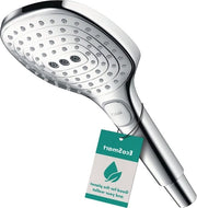 Douchekop 9 l/min - Douchekop rettangolare con 3 getti - funzione anti-calcare