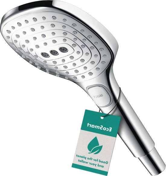 Douchekop 9 l/min - Douchekop rettangolare con 3 getti - funzione anti-calcare
