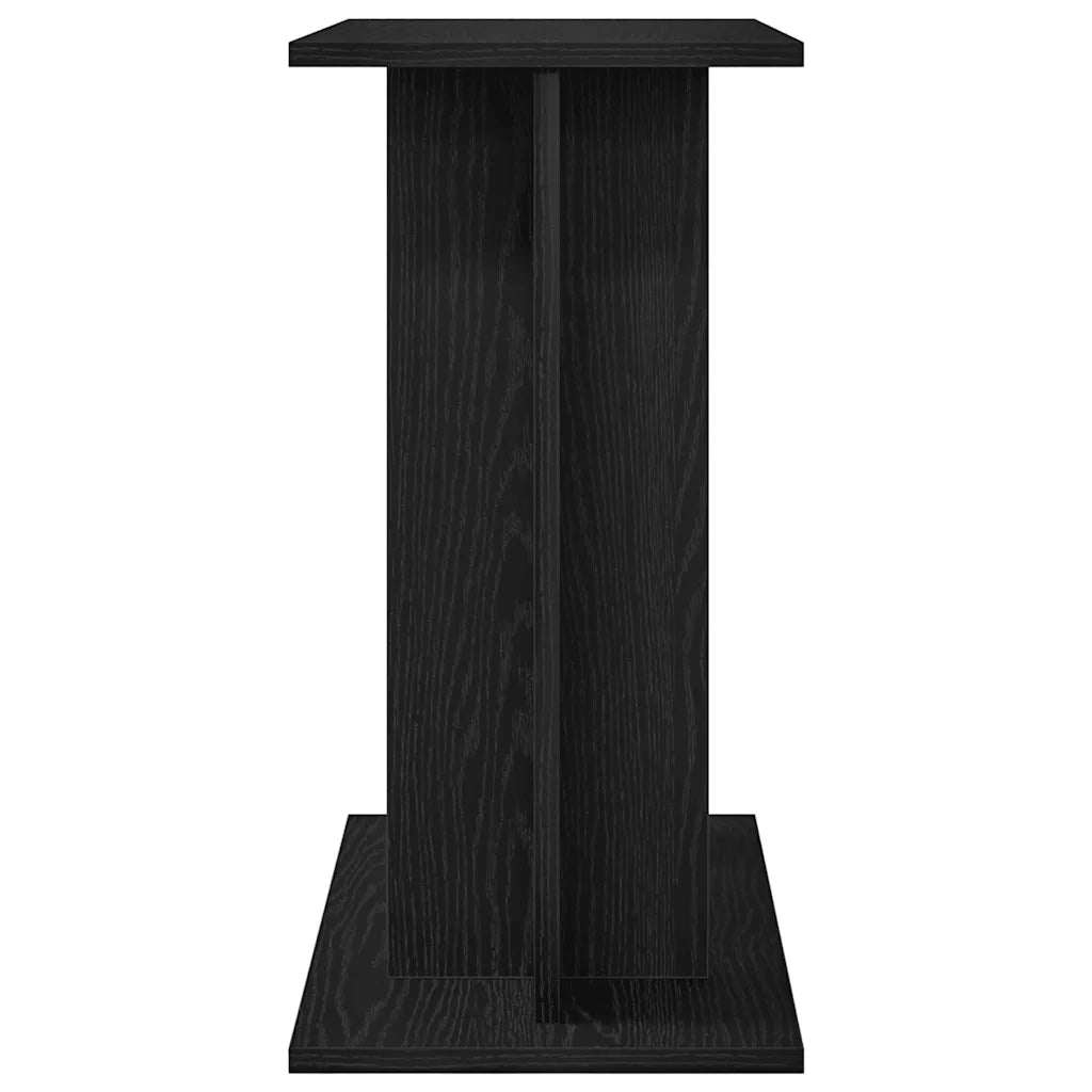 vidaXL Supporto Acquario 60x30x60 cm Legno Multistrato Rovere Nero