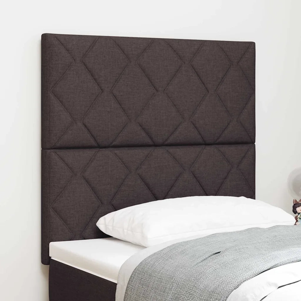 Testiera Marrone 90 cm Tessuto 3338491