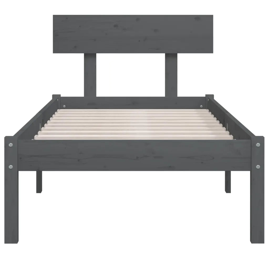 Giroletto Grigio in Legno Massello di Pino 100x200 cm cod mxl 63730