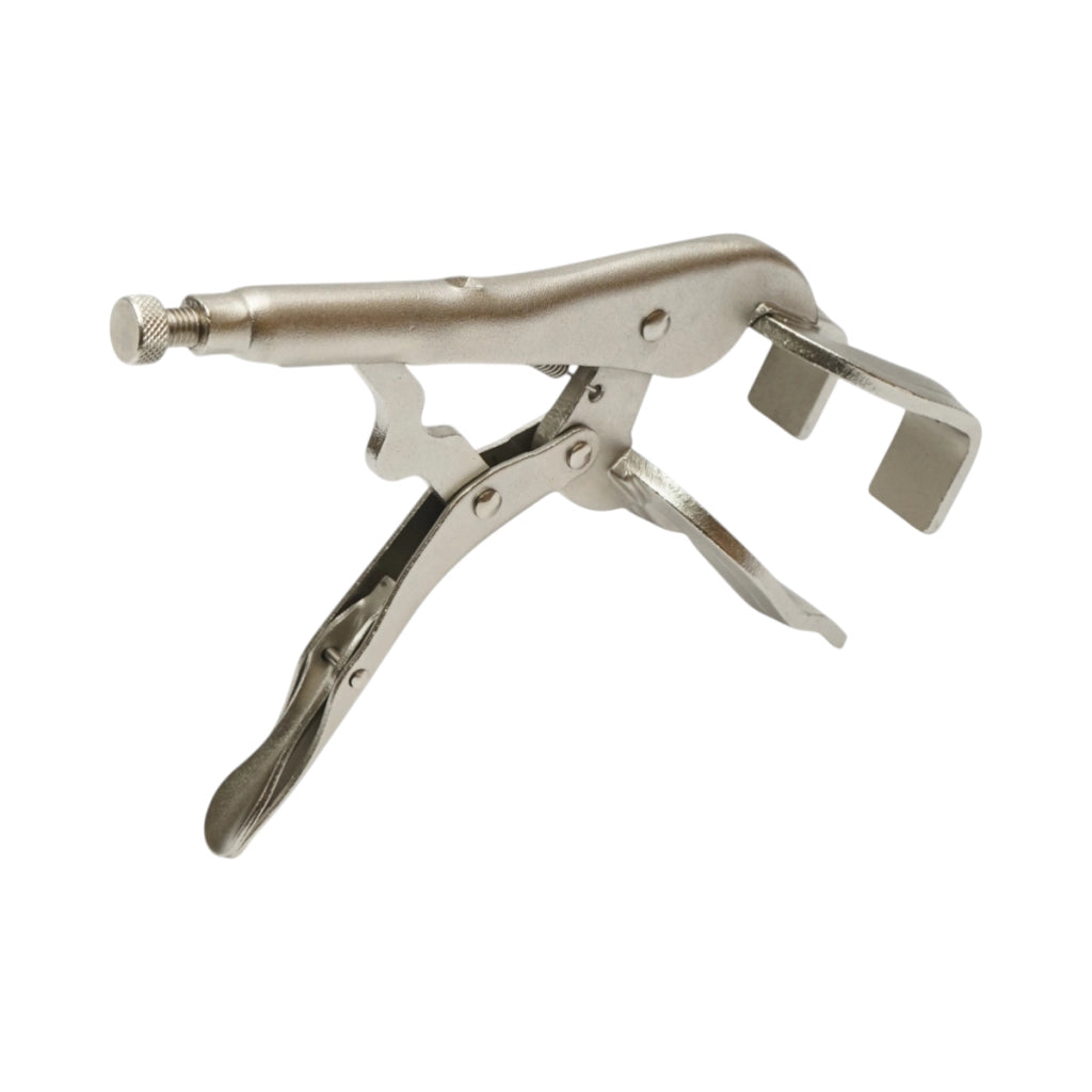 Pinza autobloccante Crownman con ganasce a U da 250 mm per saldatura