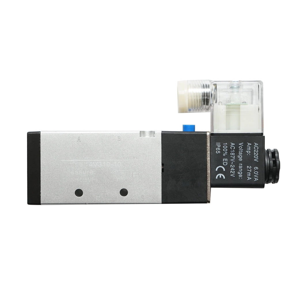 Elettrovalvola pneumatica 5 vie, 2 posizioni G 3/8, AC 220V IP65 Trattore forestale