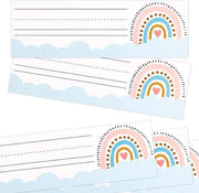 Etichette per Nome Etichette per Nome Cielo Arcobaleno Scuola Primaria Ufficio.