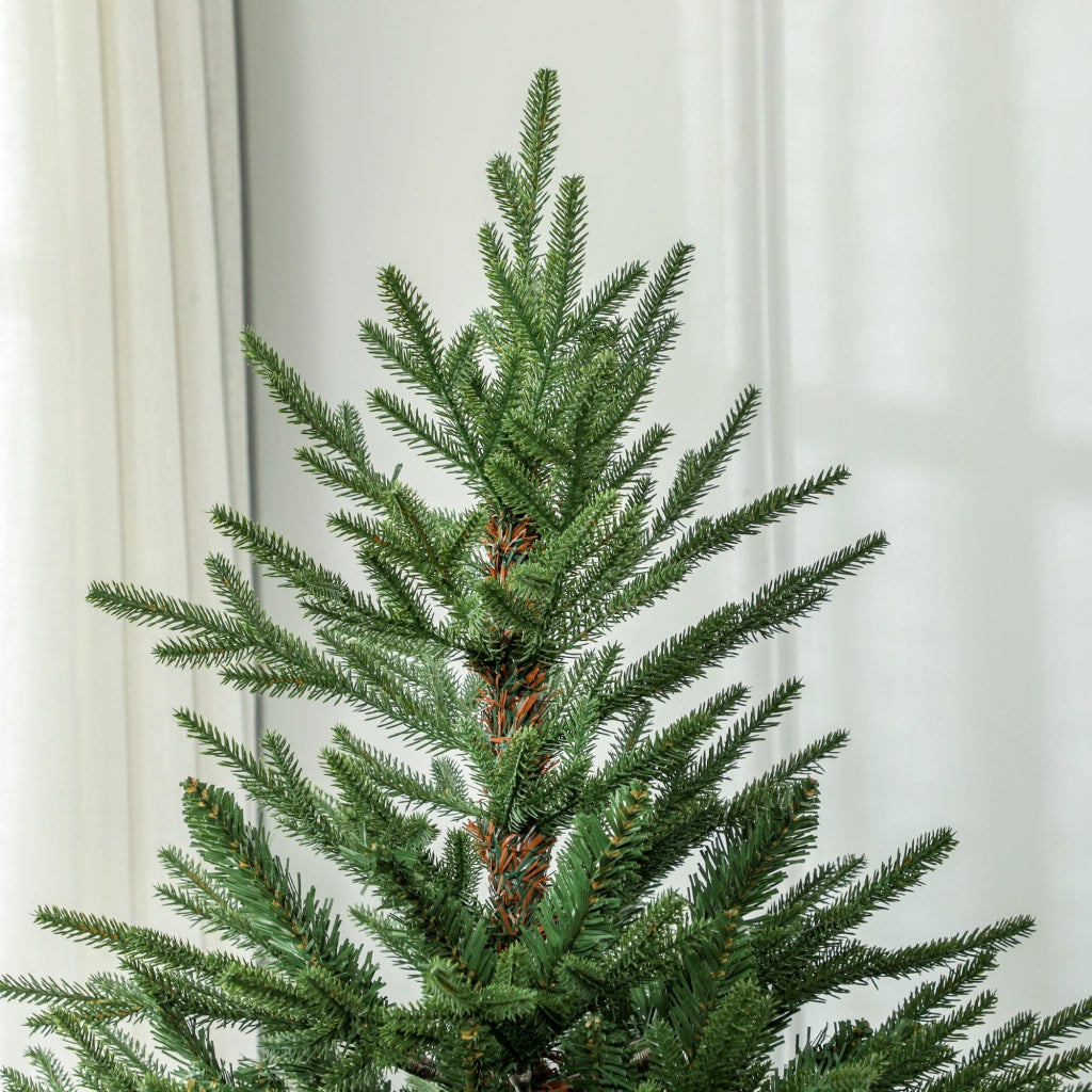 Albero di Natale 183 cm ¨C zephmum ¨C Realistico plastica antincendio con supporto