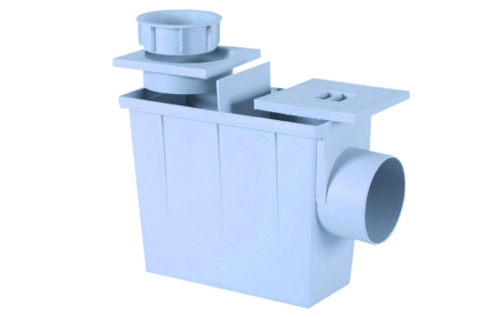 POZZETTO PLUVIALE IN PVC- Diam.100- ESCLU- pezzi 1