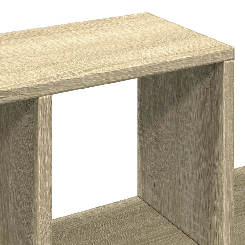Scaffale a Parete Rovere Sonoma 100x20x53cm Legno Multistrato 848019