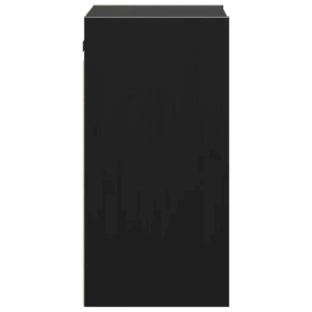 Set di 2 pensili decorativi funzionali da parete 30 x 30 x 60 cm in legno massello di pino nero. Codice articolo: 02_0048093.