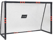 Porta pallone resistente all'usura - Porta pallone per bambini - Protezione da urti a schiuma - Struttura in metallo robusta - Rete in PE - Copertura in tessuto Oxford - Rete da calcio