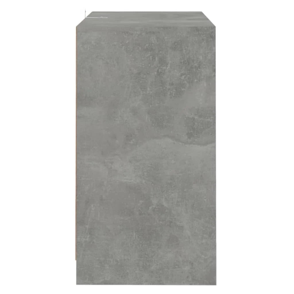 Buffet credenza cassettiera armadio mobile contenitore organizer per cucina soggiorno salotto 70 x 41 x 75 cm legno ingegnerizzato grigio 02_0032088