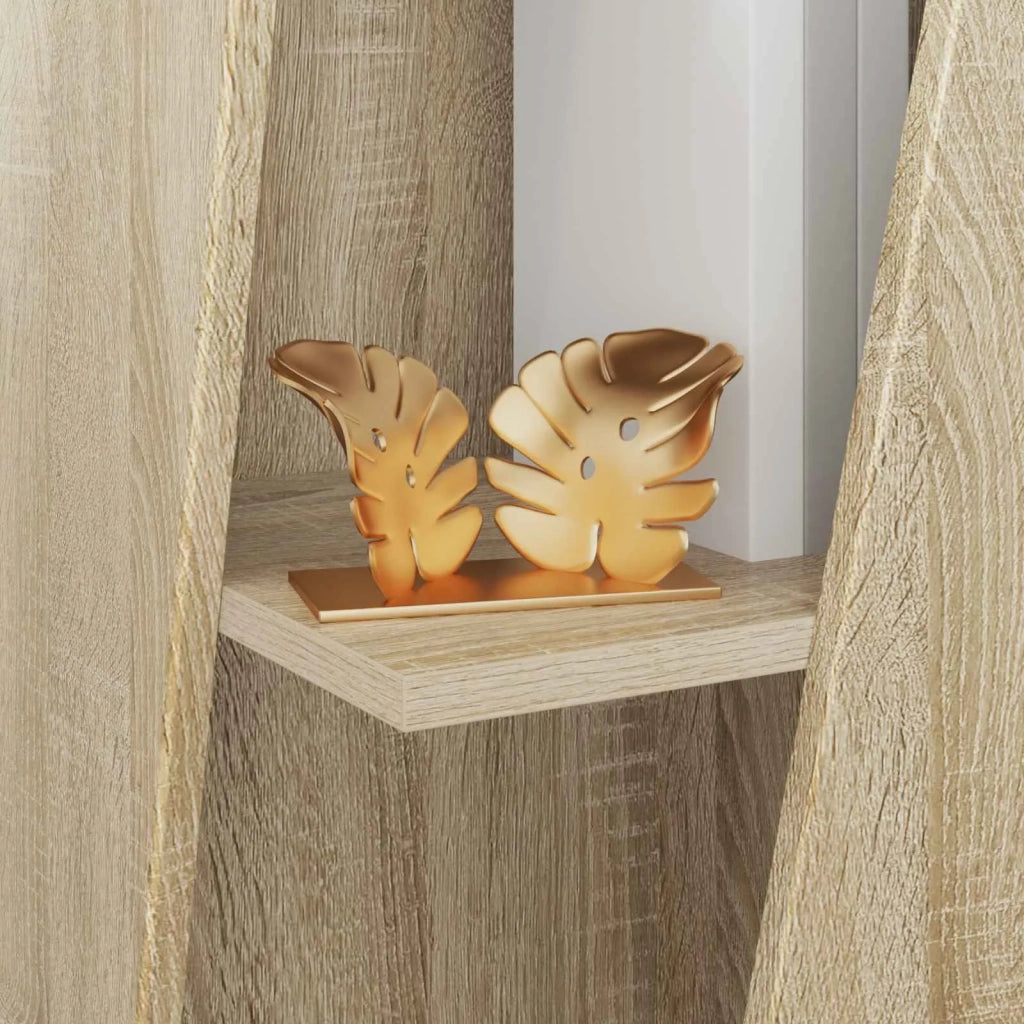 Mensola laterale Rovere Sonoma 33 x 32 x 70,5 cm 892409