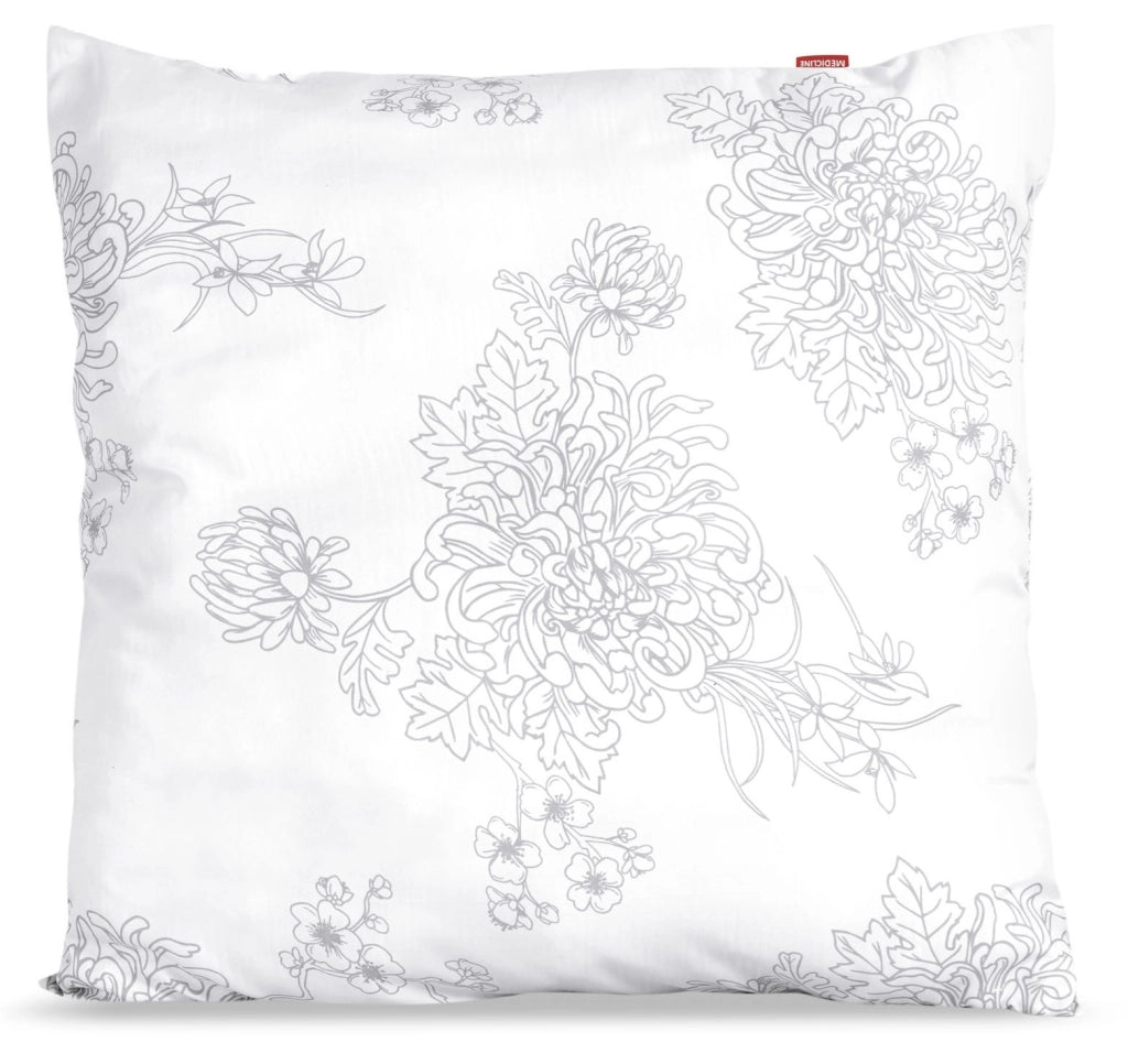 Cuscino in microfibra stampata AIO FACTORY 70x80 cm - Anallergico, Floreale
