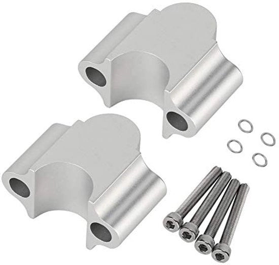 Altezza Regolabile del Volante 30 mm - Alluminio - Morsetto del Volante Universale - Duraturo - Acciaio Inox - Guida Comoda