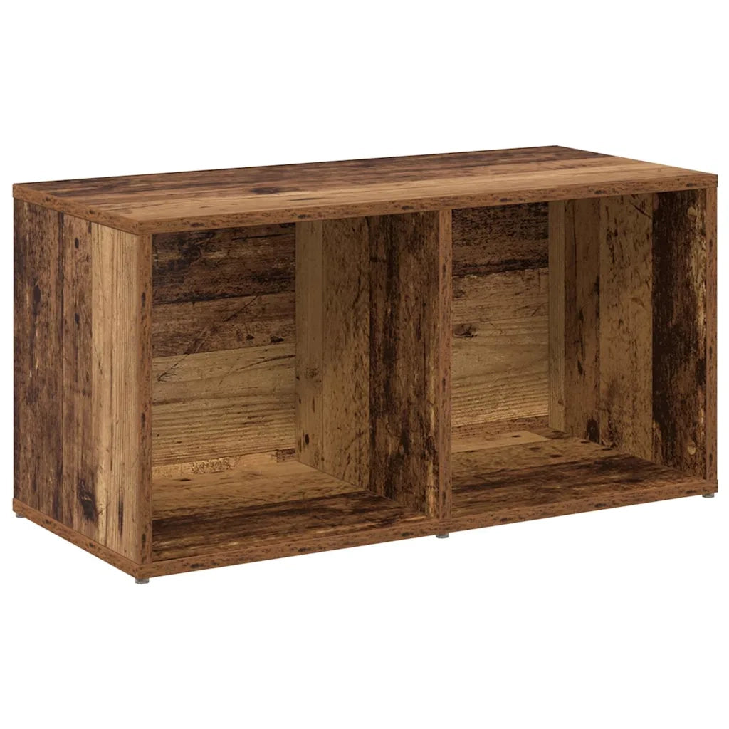 vidaXL Set mobile TV 4 pcs Legno vecchio 37 x 35 x 72 cm