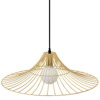 Lampada Da Soffittopensile Piatto Rotondo Loft Oro APP499-1CP