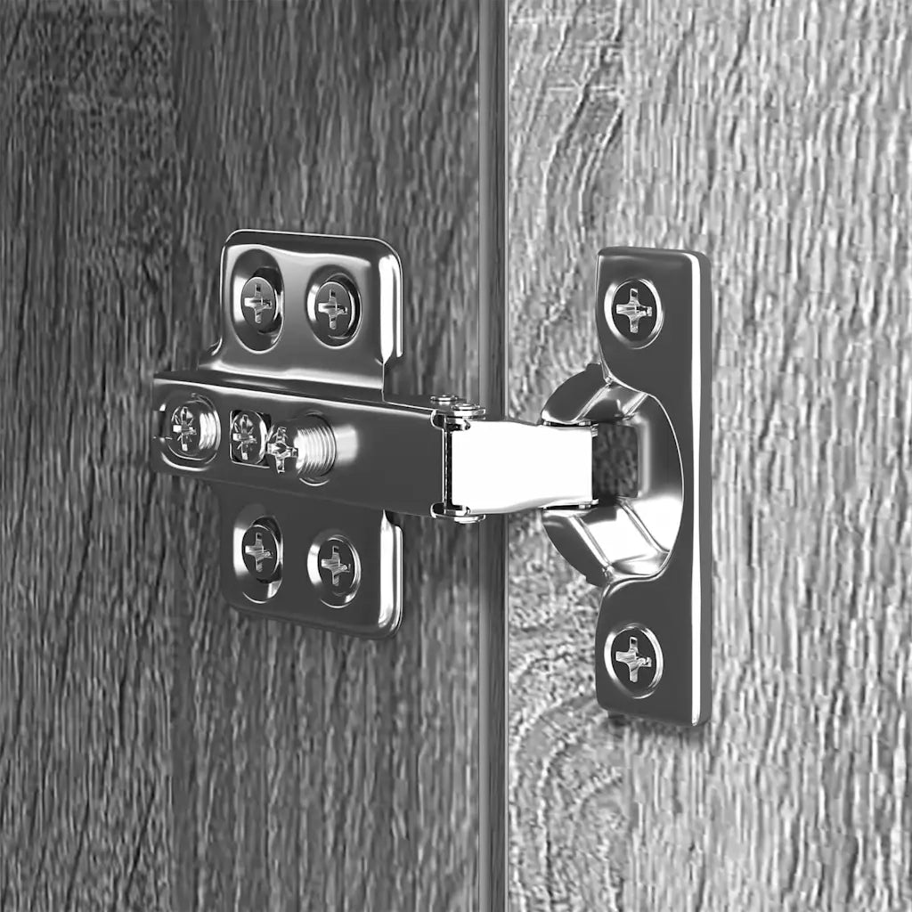 Set Mobili Porta TV 10 pz Grigio Sonoma in Legno Multistrato 3120249