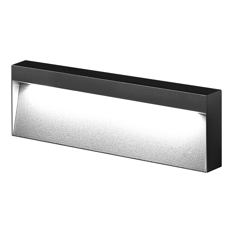 Applique KIKI a LED 8W 4000K IP65 - Struttura in Alluminio Antracite per Esterni, Segnapasso a Parete 50° Angolo Luce - Rossini Group