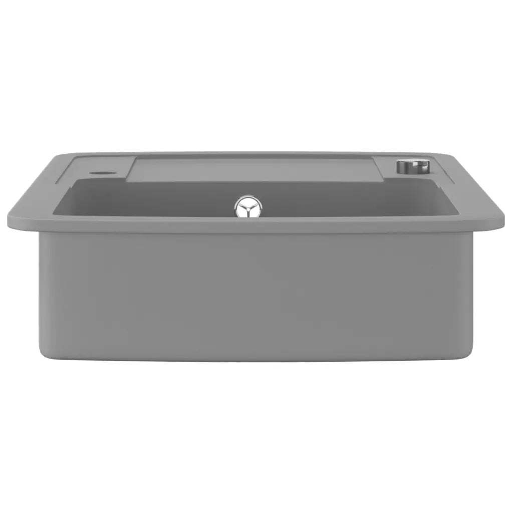 Lavello da Cucina in Granito Vasca Singola Grigio CFW7209292