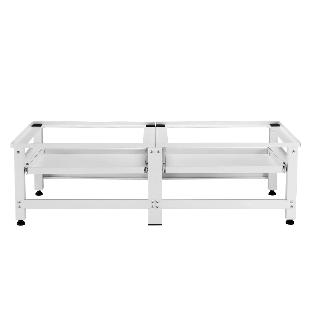 Base doppia con ripiano scorrevole per lavasciuga 124 x 54 x 37 cm 03_0006462