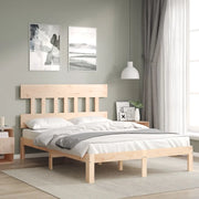 vidaXL Letto senza Materasso 140x190 cm in Legno Massello di Pino