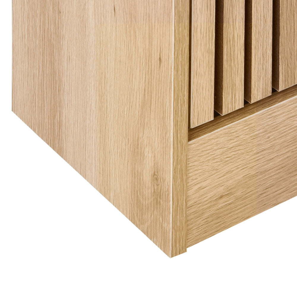 Scarpiera in legno chiaro MDF gambe in legno di pino 3 scomparti design moderno corridoio