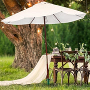Anker per ombrellone fino a 32 mm - Supporto per ombrellone metallico per giardino, campeggio e spiaggia in verde