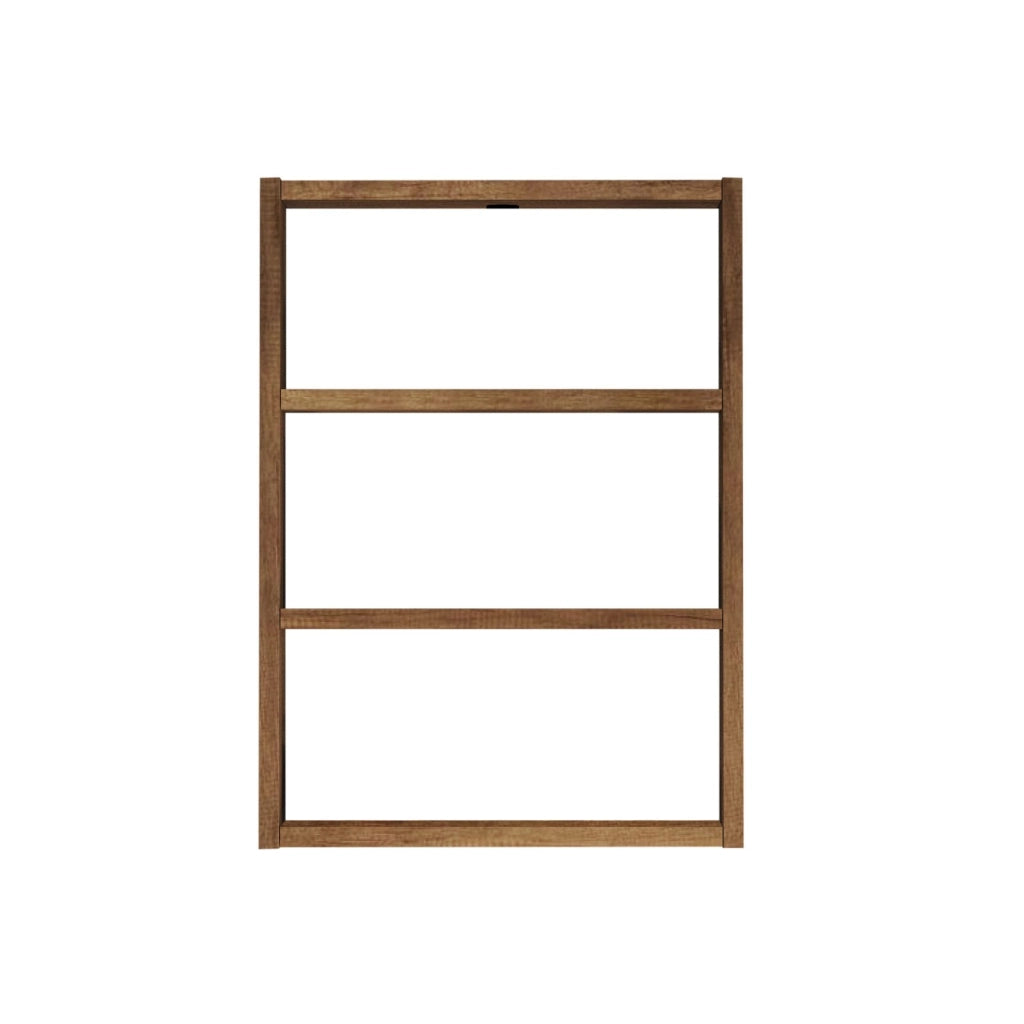 Mensola da parete in legno "PR1" - 43 x 9 x 60 cm - Noce