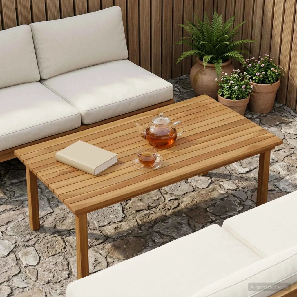 Piano del tavolo 100 x 50 x 3,5 cm Rettangolare Naturale 42033157