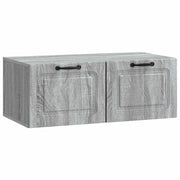 Mobile Porta TV da Muro Grigio Sonoma 78,5 x 41 x 30 cm