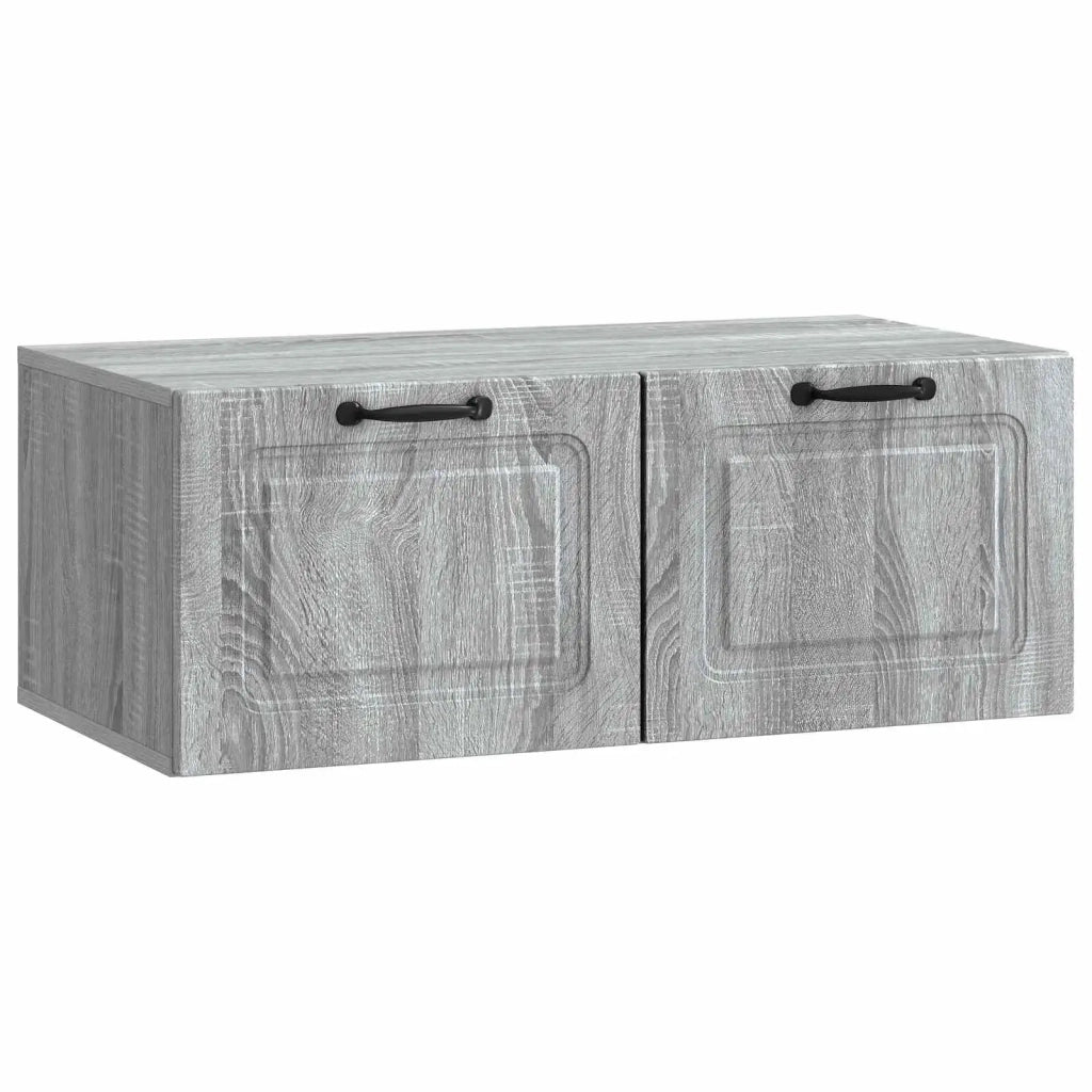 Mobile Porta TV da Muro Grigio Sonoma 78,5 x 41 x 30 cm