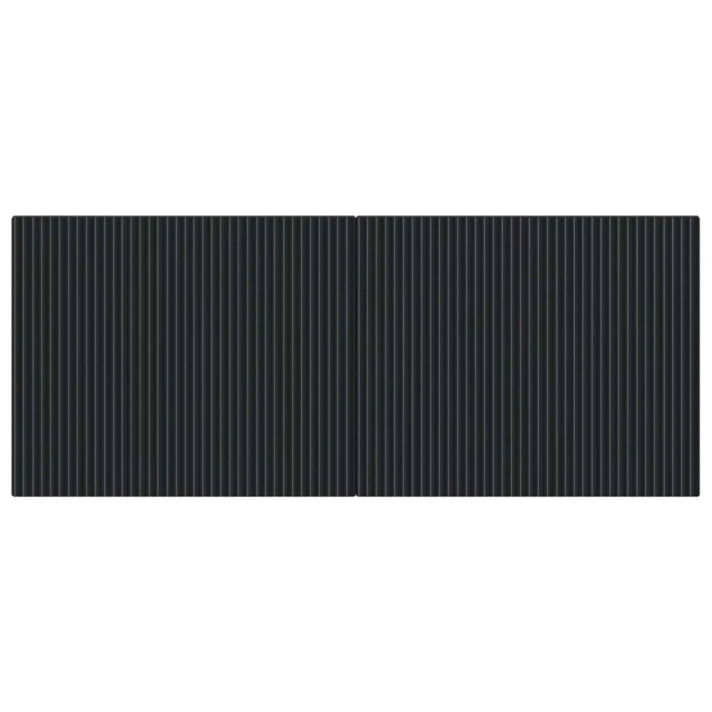 Testiera da Muro ARNHEM Nero Legno ingegnerizzato 896746