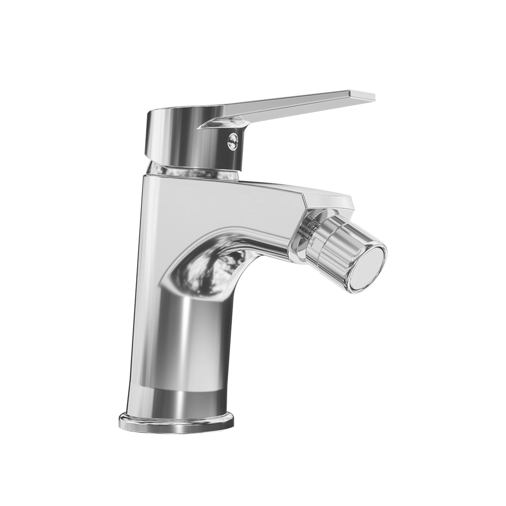 Set miscelatore lavabo alto e bidet senza scarico cromato | Sophia