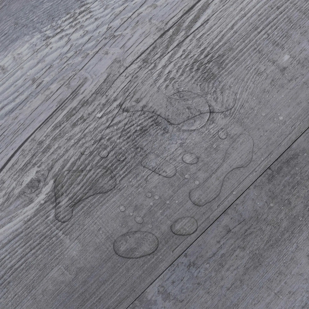 Tavole per Pavimenti 5,02 m² 36 pcs PVC Legno grigio opaco 42046312