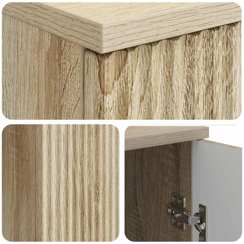 Scrivania Rovere Sonoma 142,5 x 50 x 75 cm Legno ingegnerizzato