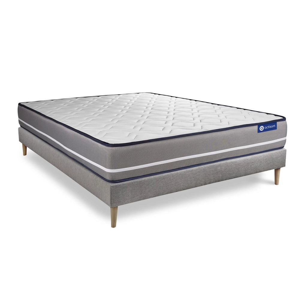 Kit rete e materasso matrimoniale Actimemo pur 180x190cm - Spessore : 20cm- memory foam - rigido