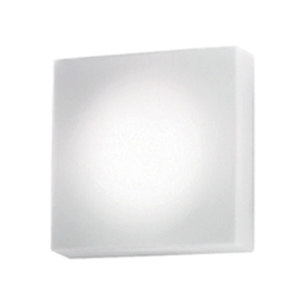 Caorle parete/soffitto 250x250x88mm. dali2/push 11,5w led 22/27/30/40k-ip20- b.co op.