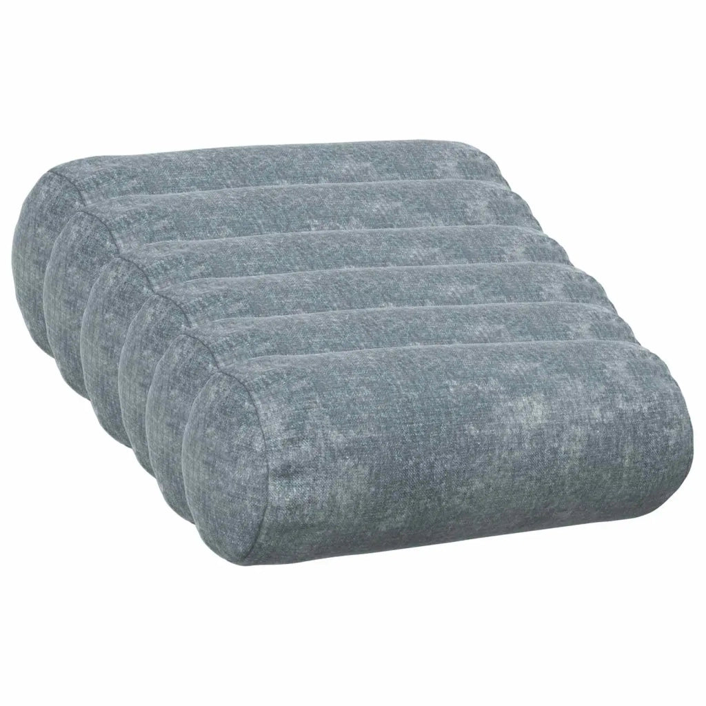 Federa 6 pz HEERLEN Azzurro Ø 15 x 40 cm Tessuto Chenille 923284