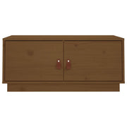 Tavolino da salotto | Tavolino da caff¨¨ | Tavolino da Soggiorno ambra 80x50x35 cm in Legno Massello di Pino